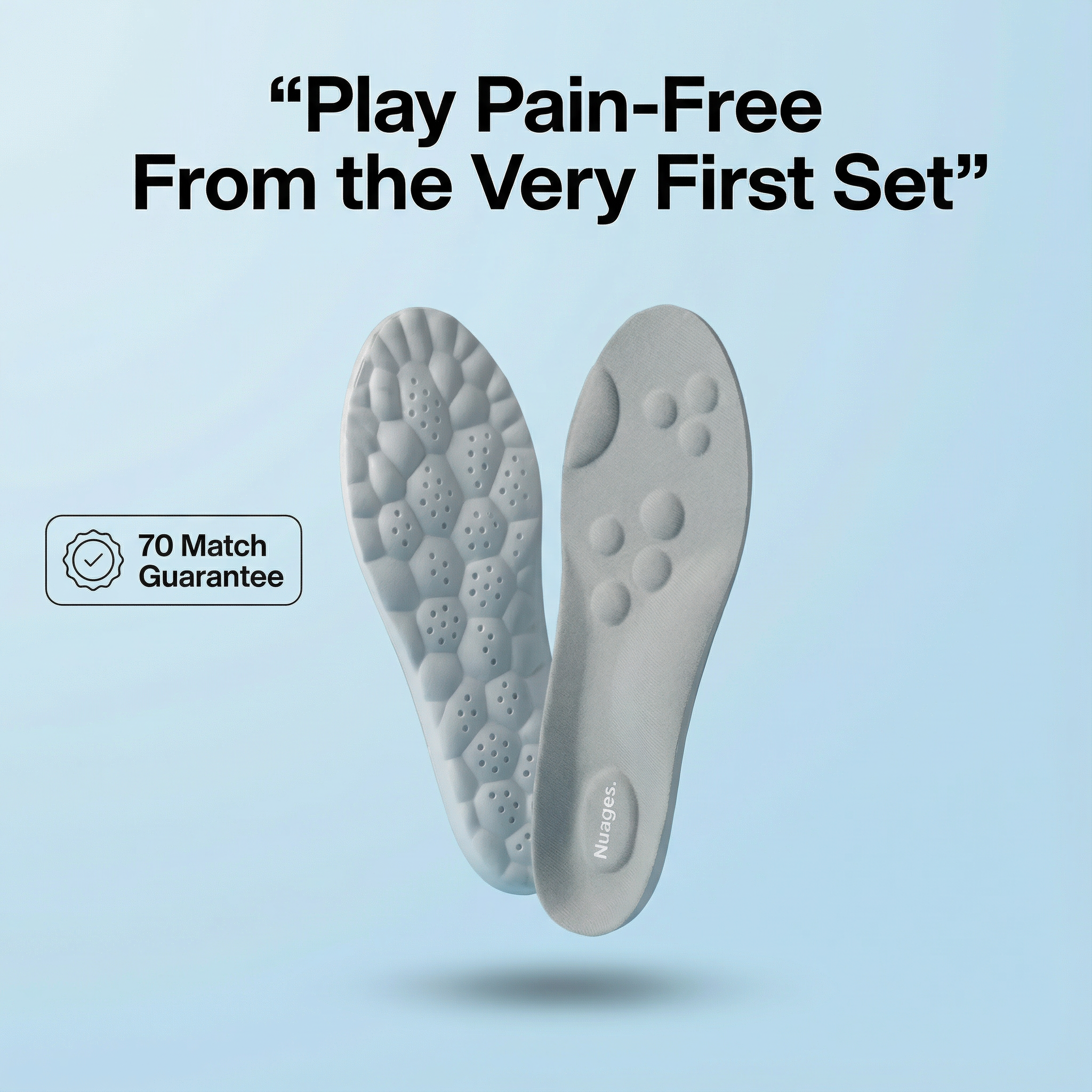 Nuages Pickleball Insoles